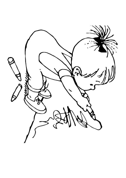 Niño dibujando