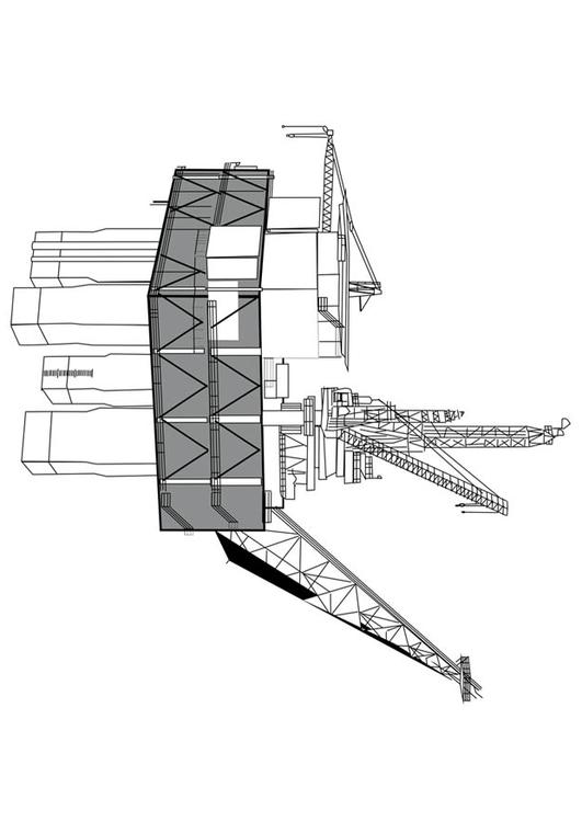 plataforma de perforación