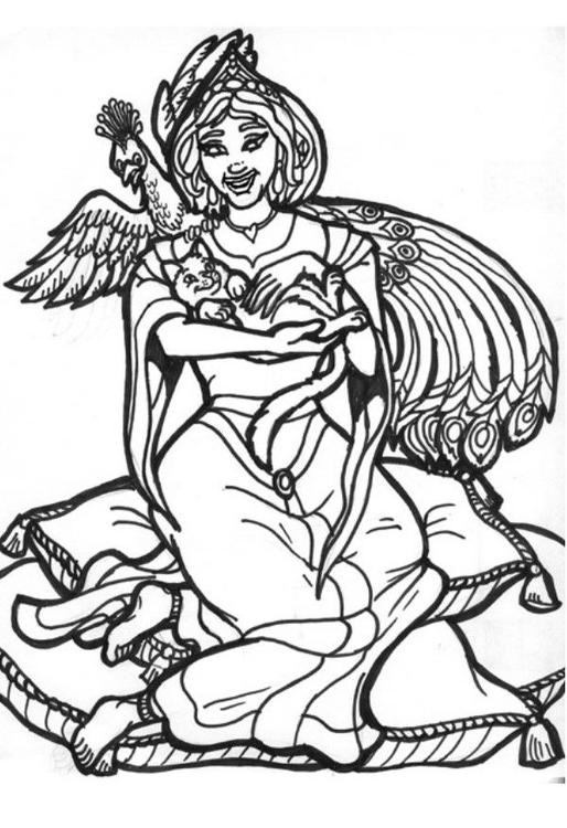 Princesa-pavo real