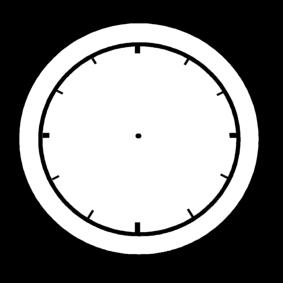 Reloj vacío