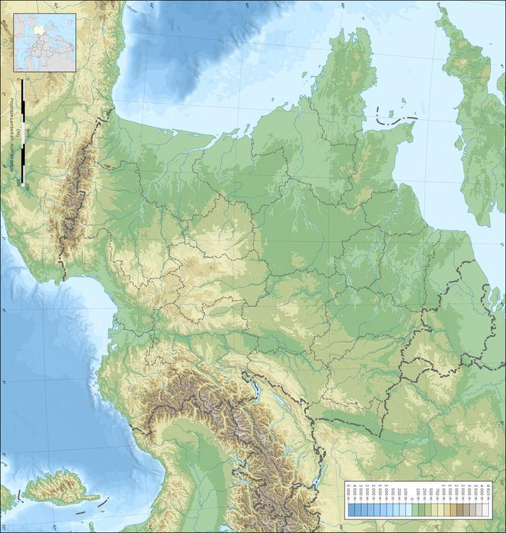 topografía de Francia