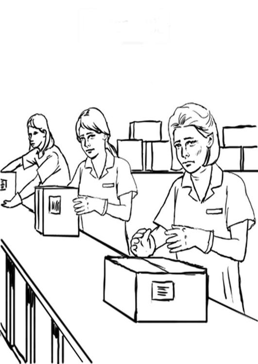 Trabajo en cadena