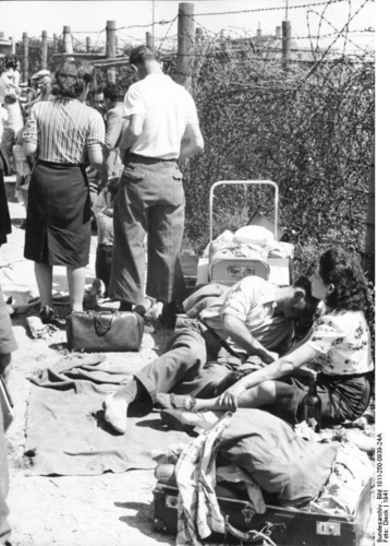 Foto Francia - prisionero en campo de concentración