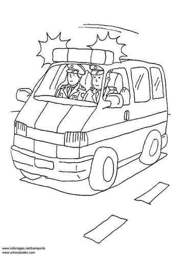 Furgoneta de policía