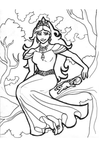 Gellie, Princesa de los árboles