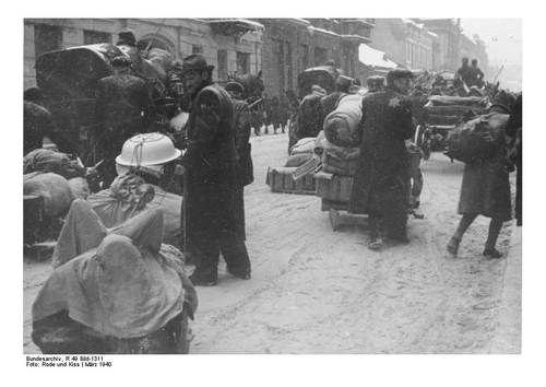 Foto Gueto Litzmannstadt-Deportación