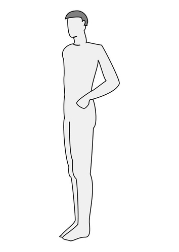 Hombre de perfil