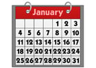 Imagenes calendario - enero