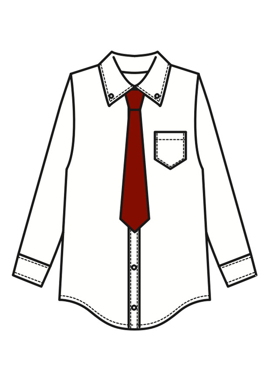 Imagen camisa con corbata