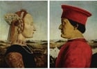 Imagenes Féderico da Montefeltro y su esposa Battista Sforza