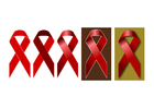 Imagenes lazos del día mundial del sida