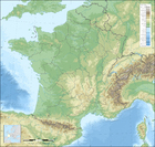 topografía de Francia