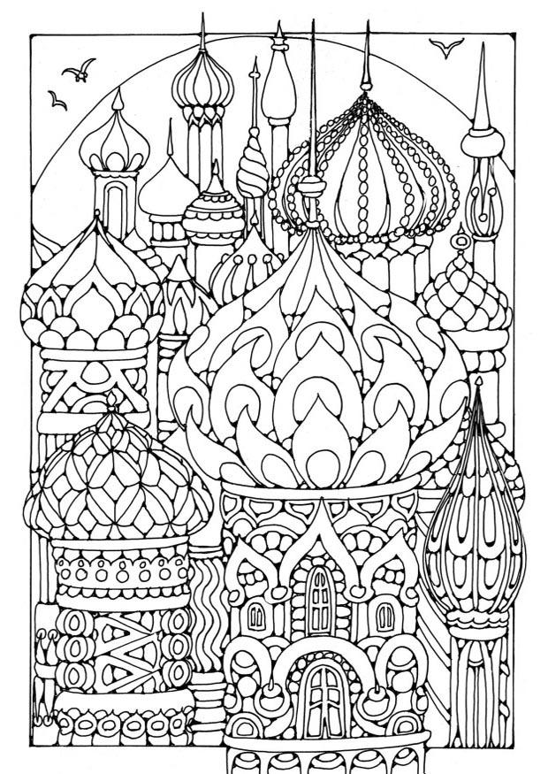 torres Dibujo para colorear torres
