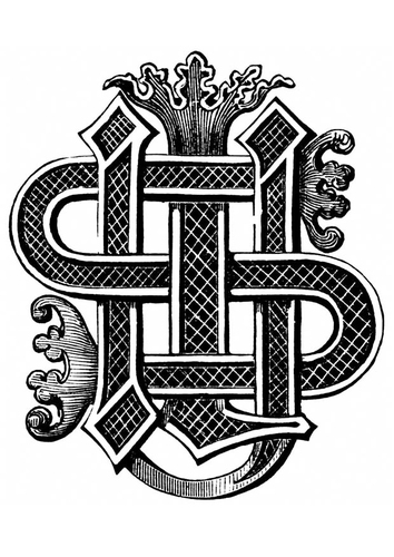 Iniciales de Jesús (Jehsus)