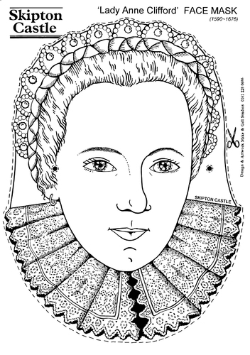 Lady Anne Clifford - Máscara