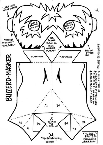Máscara de pájaro