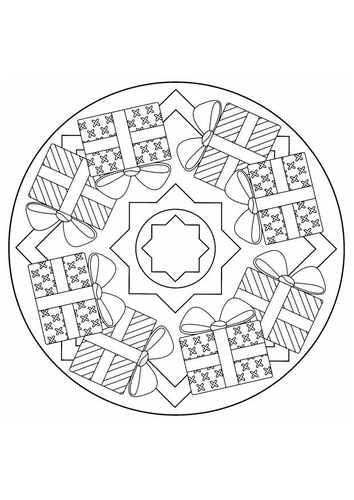 Mandala - navidad