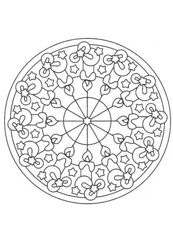 Mandala - navidad