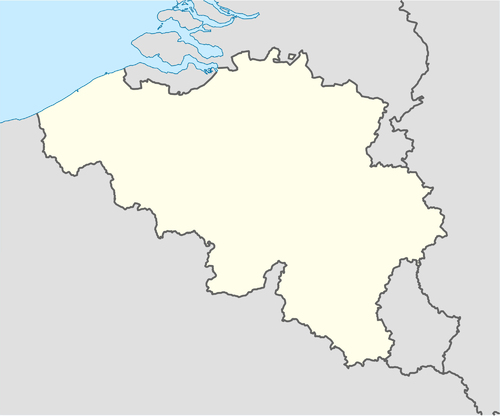 Imagen mapa en blanco de Bélgica