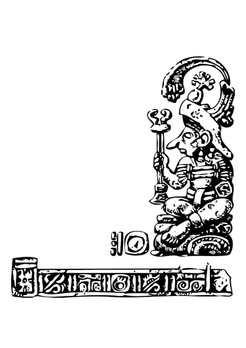 dibujos mayas para pintar