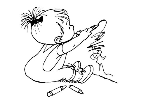 Niño dibujando