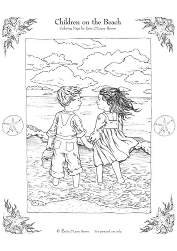 Niños en la playa