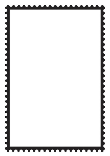 Dibujo para colorear Sello rectangular