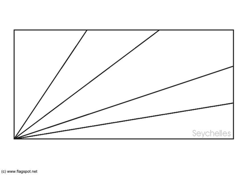 Dibujo para colorear Seychelles
