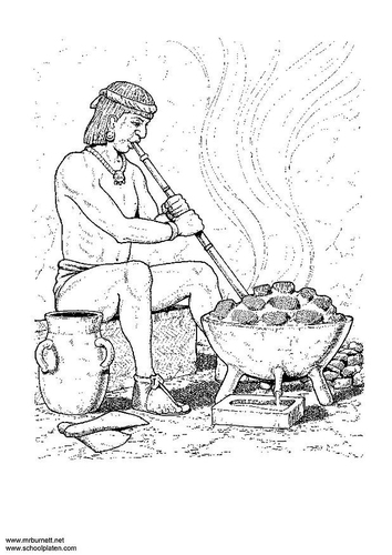 Dibujo para colorear Trabajador del metal