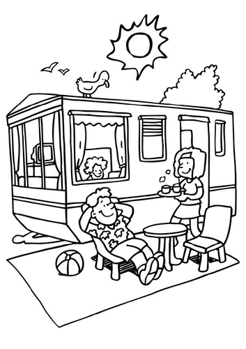 Vacaciones en el camping
