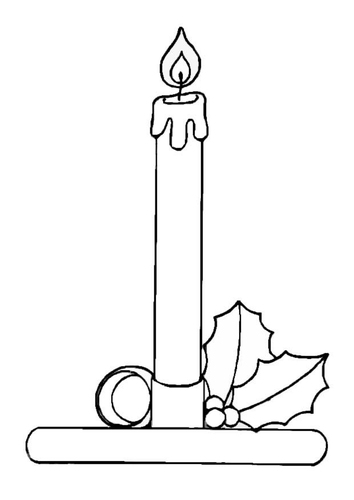 Vela de navidad