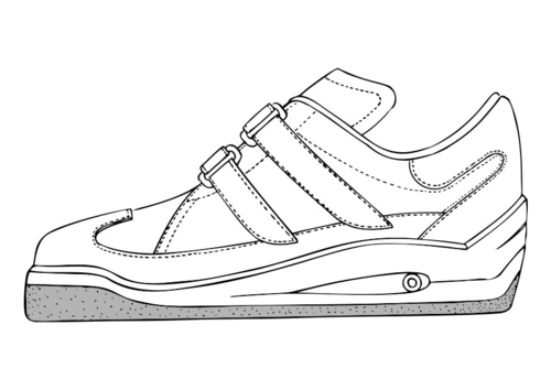 dibujos zapatillas deportivas