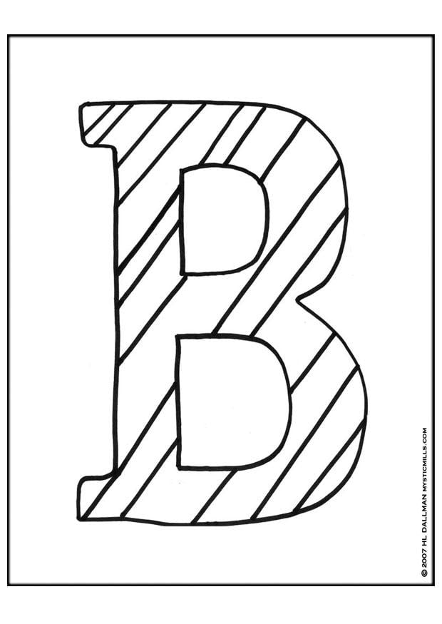 Dibujo para colorear ABC