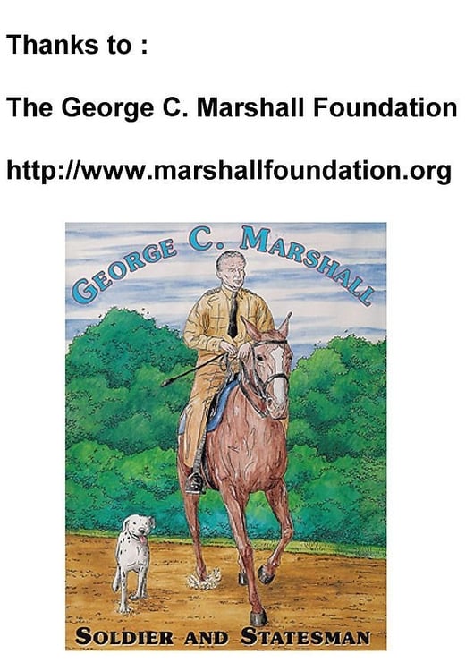 Dibujo para colorear Ãlbum de colorear George C. Marshall