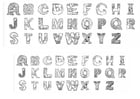 Dibujos para colorear alfabeto