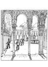 Dibujos para colorear Alhambra, España