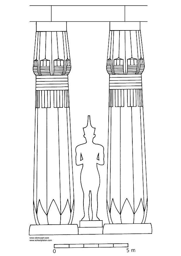 Dibujo para colorear Amenhotep III