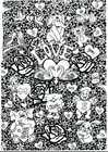 Dibujo para colorear amor