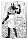 dibujo-para-colorear Anubis