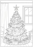Árbol de Navidad con estrella