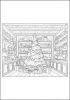 Árbol de Navidad con regalos