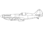 Dibujo para colorear AviÃ³n - D551