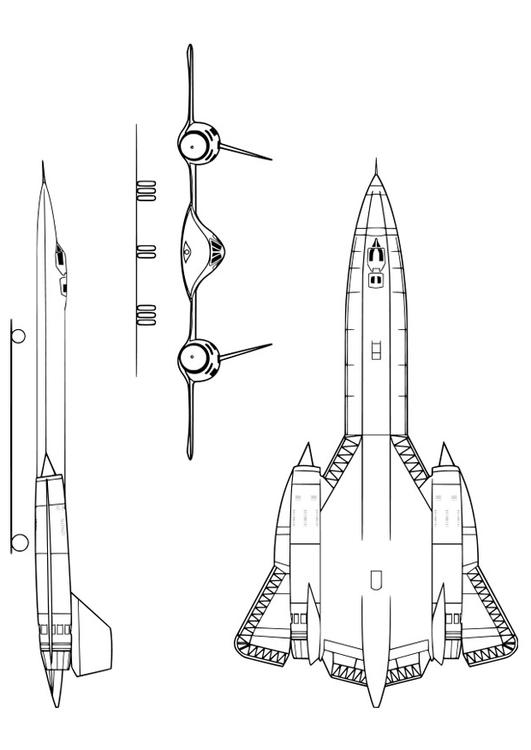 aviÃ³n - Lockheed SR-71A