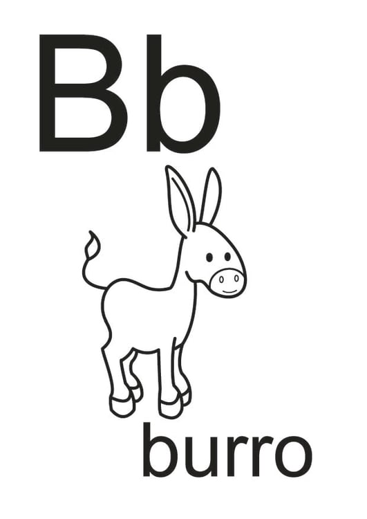 Dibujo para colorear b - Dibujos Para Imprimir Gratis - Img 23761 Dibujo para colorear b - Dibujos Para Imprimir Gratis - Img 23761