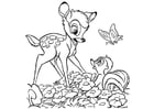 Dibujos para colorear Bambi