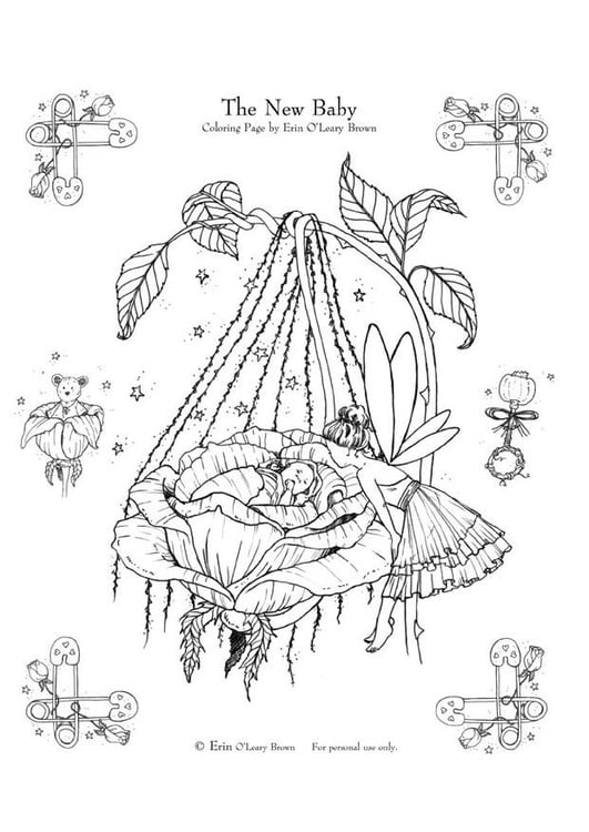 Dibujo Para Colorear Bebe Recien Nacido Dibujos Para Imprimir Gratis Img 113