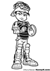 dibujo-para-colorear Beisbol
