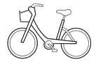 Dibujos para colorear bicicleta