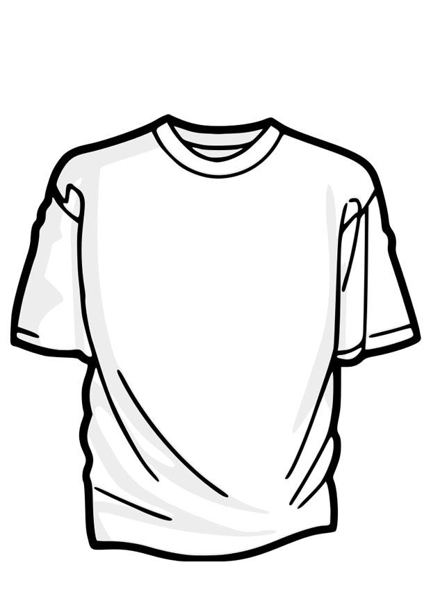 Dibujo para colorear camiseta - Dibujos Para Imprimir Gratis - Img 22913