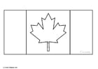 Dibujos para colorear Canadá